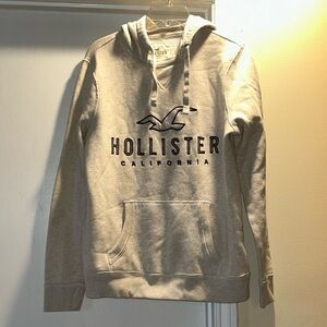 Men’s Hollister Logo Graphic California Hoodie Pullover Sweatshirt